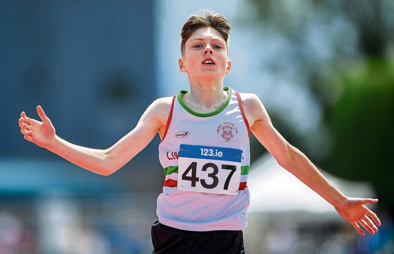 Limerick stars of the future impress at National Juvenile Track & Field Championships