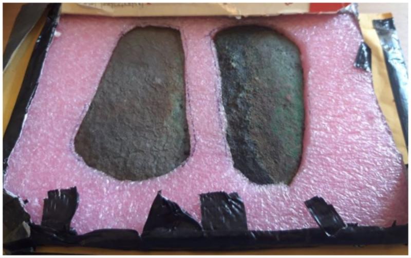 Experts baffled as two significant Bronze Age axeheads are posted to National Museum