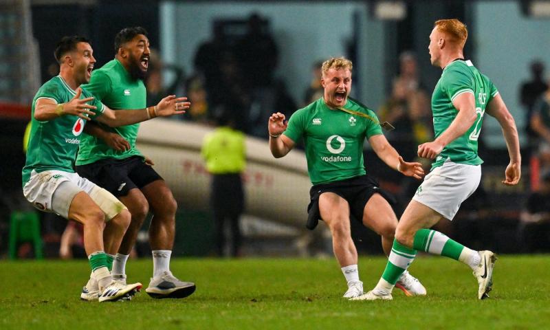 WATCH: Ireland try-scorer Conor Murray: 'I think we can be really proud'