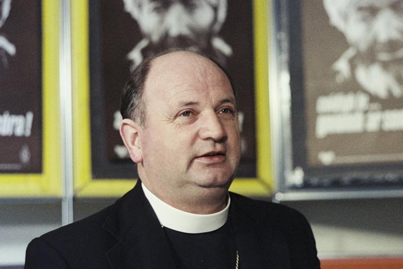 Diocese ‘reflects’ on Bishop Eamonn Casey's burial in crypt