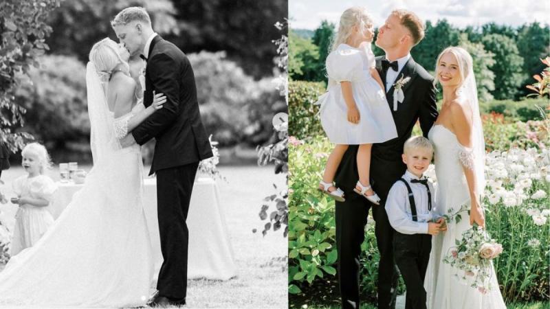 Munster Rugby player ties the knot in glamourous wedding ceremony