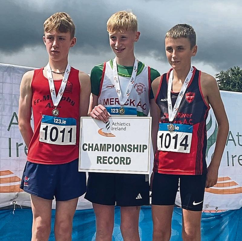 Darragh Whelan wins again as Limerick athletes excel at National Juvenile Championships