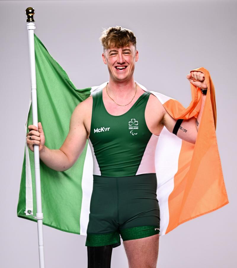 Limerick's Tiarnan O'Donnell set to make Paralympics debut in Paris 
