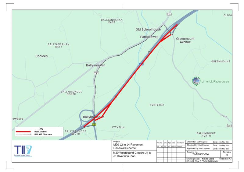 Resurfacing works on major Limerick road to last for up to 10 weeks