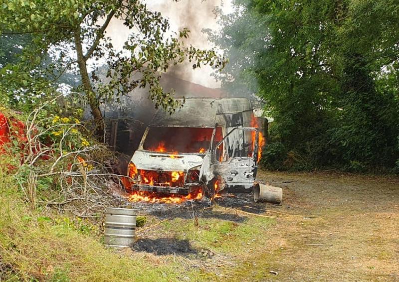 Van burnt out in third criminal damage incident in Limerick town in weeks