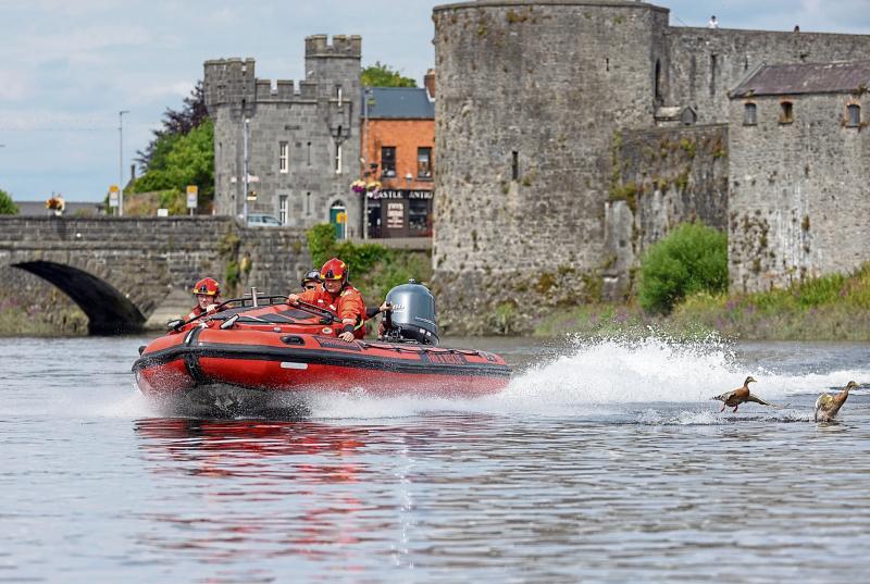 New river rescue boat for Limerick Fire and Rescue Service to save lives