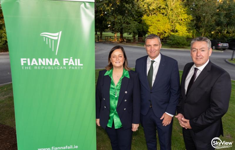 Niall Collins, Bridie Collins and Billy Kelleher