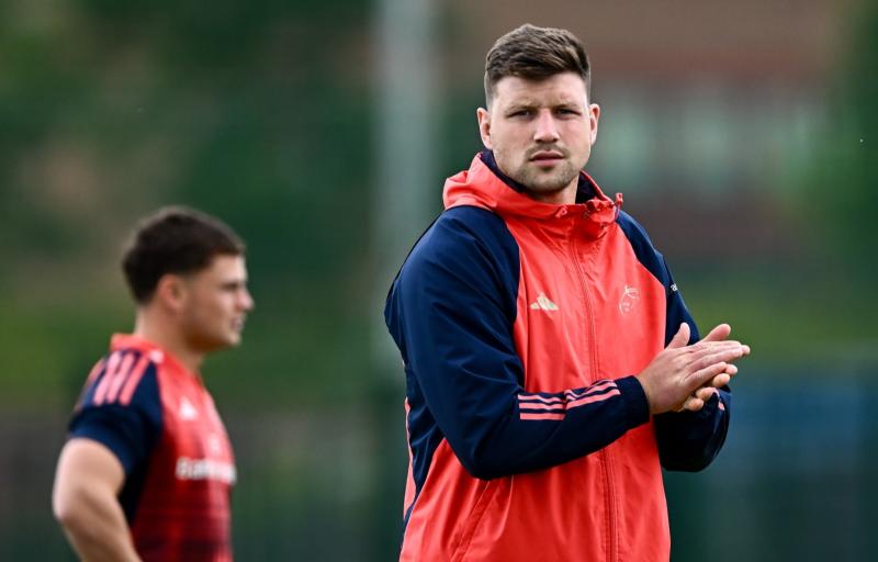 Munster Rugby's Fineen Wycherley aiming to stay injury free this season