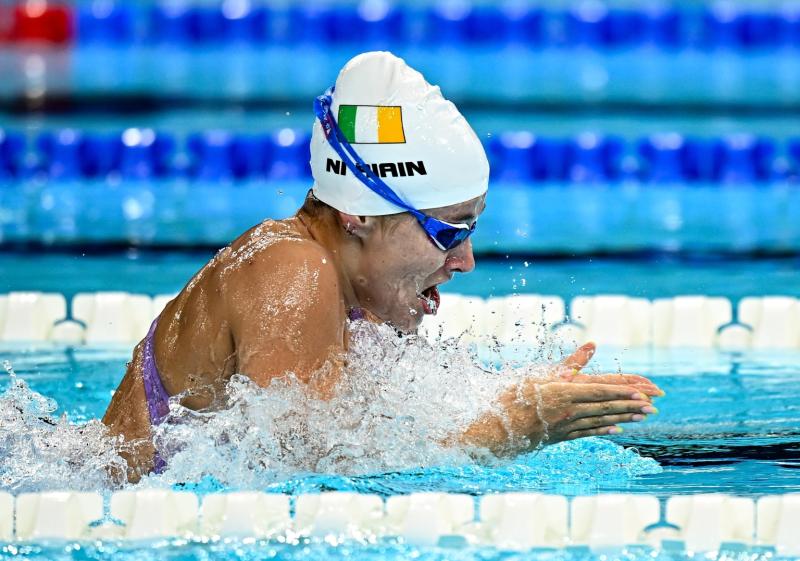 Róisín Ní Riain qualifies for 100 metre breaststroke final at Paralympic Games