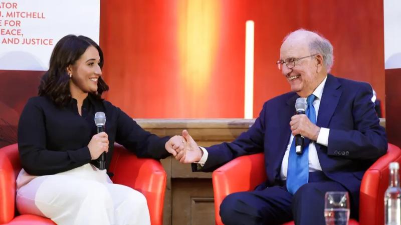 &lsquo;Peace baby&rsquo; hails agreement that allowed her to grow up in inclusive society