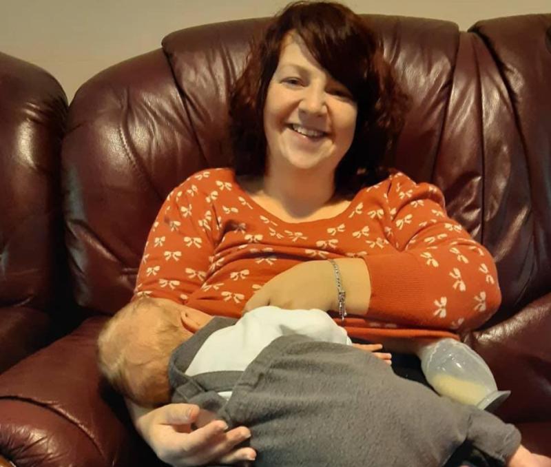 Limerick mother shares experience with UMHL's Lactation Station
