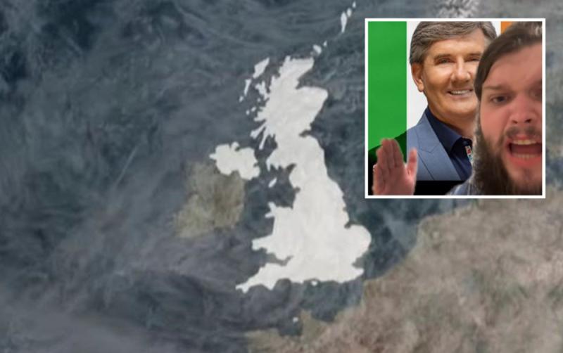 'They're stealing Daniel O'Donnell!' - Donegal takeover on UK government map sparks viral outrage