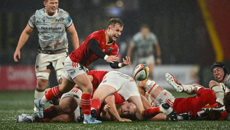 WATCH: Limerick winger nabs lightning quick try as Munster Rugby storm back with victory over Ospreys
