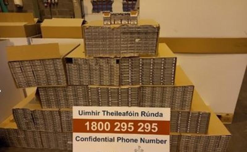 Revenue seize 1.2 million cigarettes in Waterford