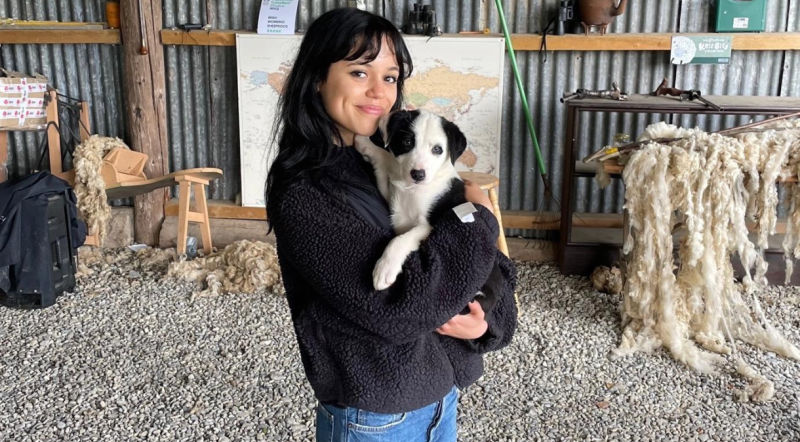 Wednesday star Jenna Ortega spotted in 'random' location in Ireland