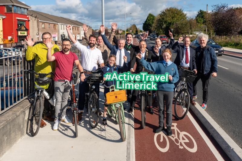 Multi-million euro Active Travel scheme launched in built-up Limerick area