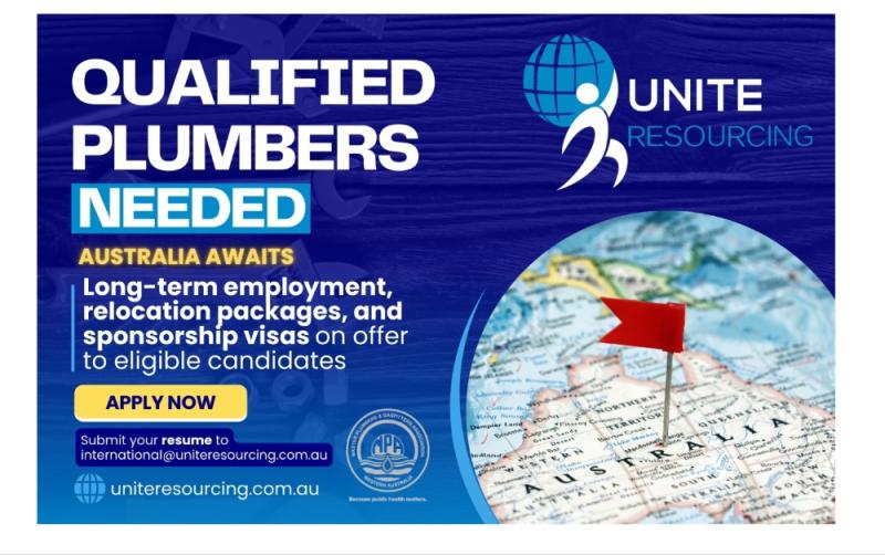 JOB ALERT: Australian employment agency on the hunt for plumbers in Ireland & UK