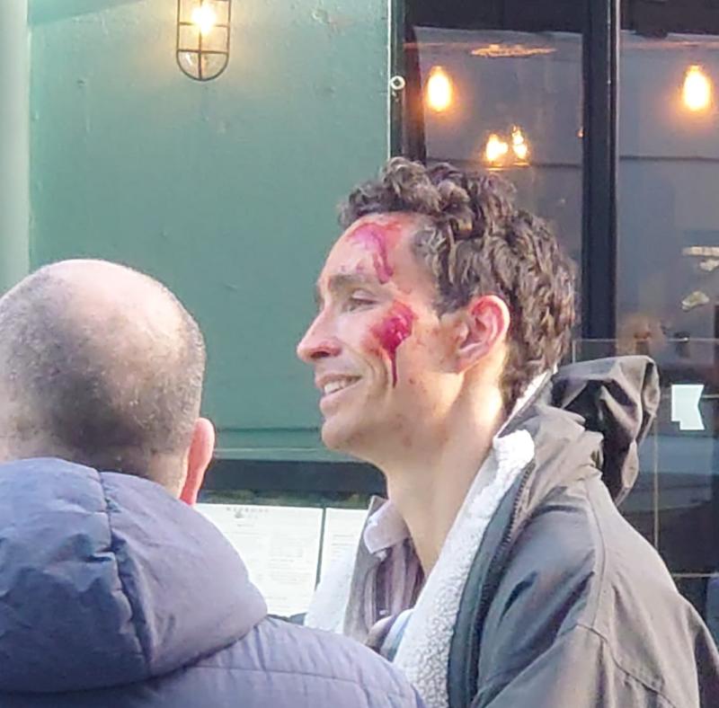 Famous actor spotted filming new TV drama on Limerick's Henry Street
