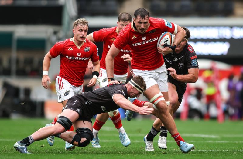 Munster Rugby fall to third successive defeat in URC as Sharks prevail in Durban 