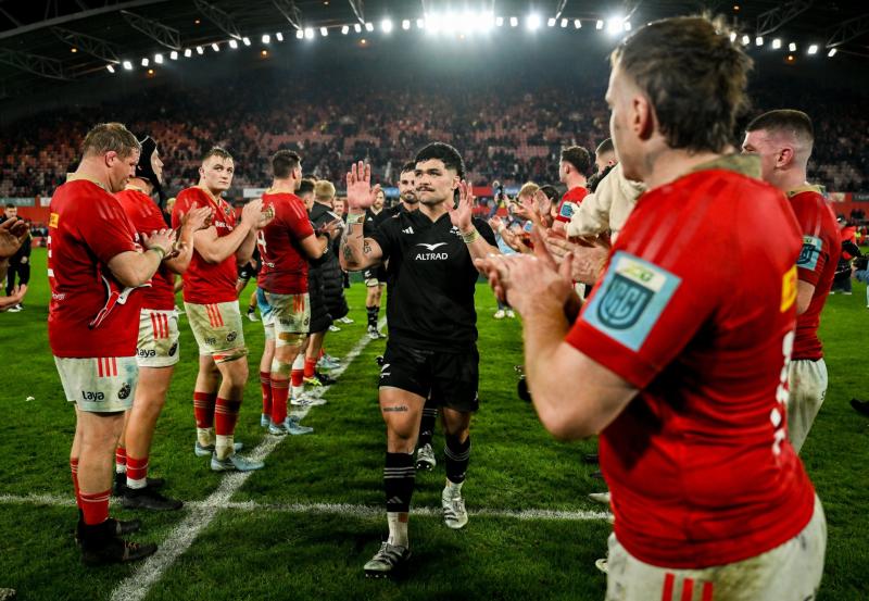 Munster Rugby issue apology after difficulties with live stream of All Blacks XV fixture