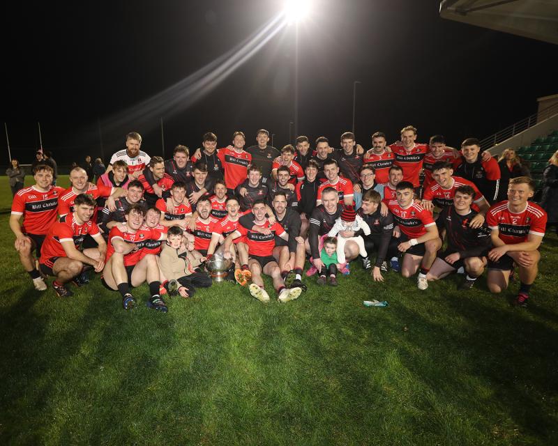 Adare secure senior football championship title with valiant victory over Fr Caseys 