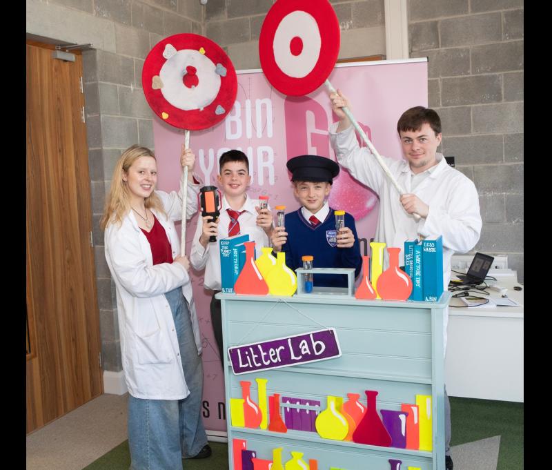 Gum Litter Taskforce's 'Bin It!' Roadshow visits Limerick in Largest-Ever Nationwide Tour