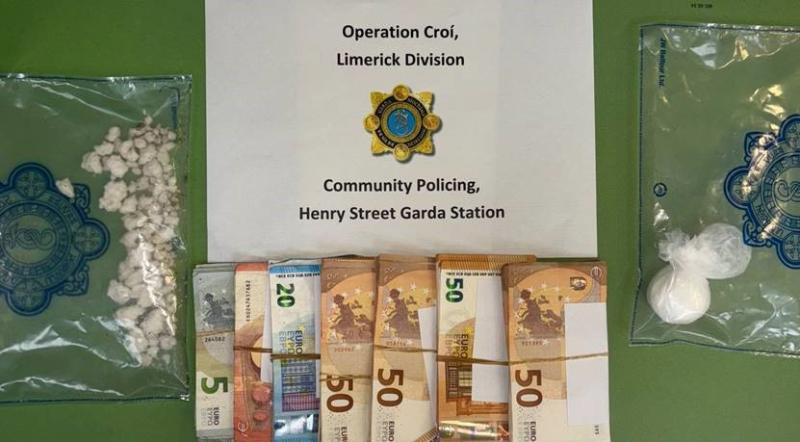 Man arrested following drugs and cash seizure in Limerick city housing estate