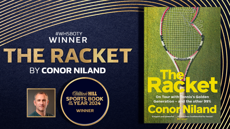 Former Limerick tennis professional scoops prestigious William Hill Sports Book of the Year