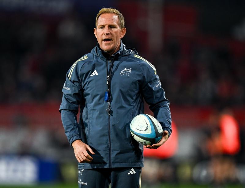 Munster Rugby confirm contract extension for Limerick backroom team member