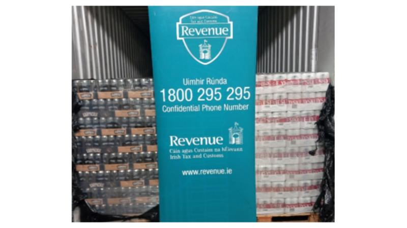 Wine and beer worth €1million seized by Revenue