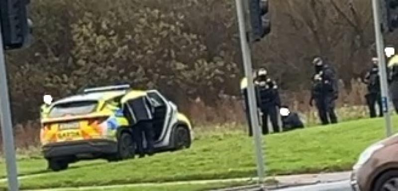Armed gardai seize weapon from man in broad daylight in Limerick