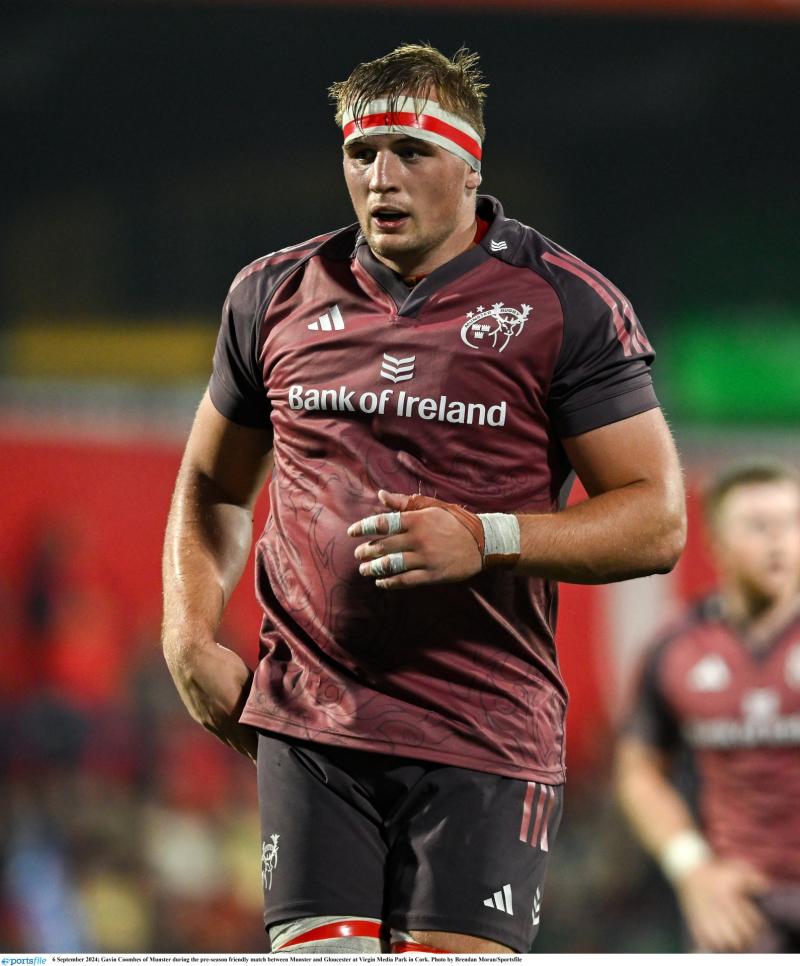 Gavin Coombes signs contract extension with Munster Rugby 