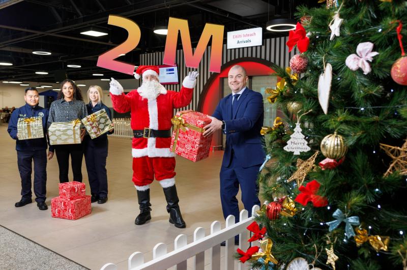 Christmas comes early for Shannon Airport as it surpasses record passenger milestone