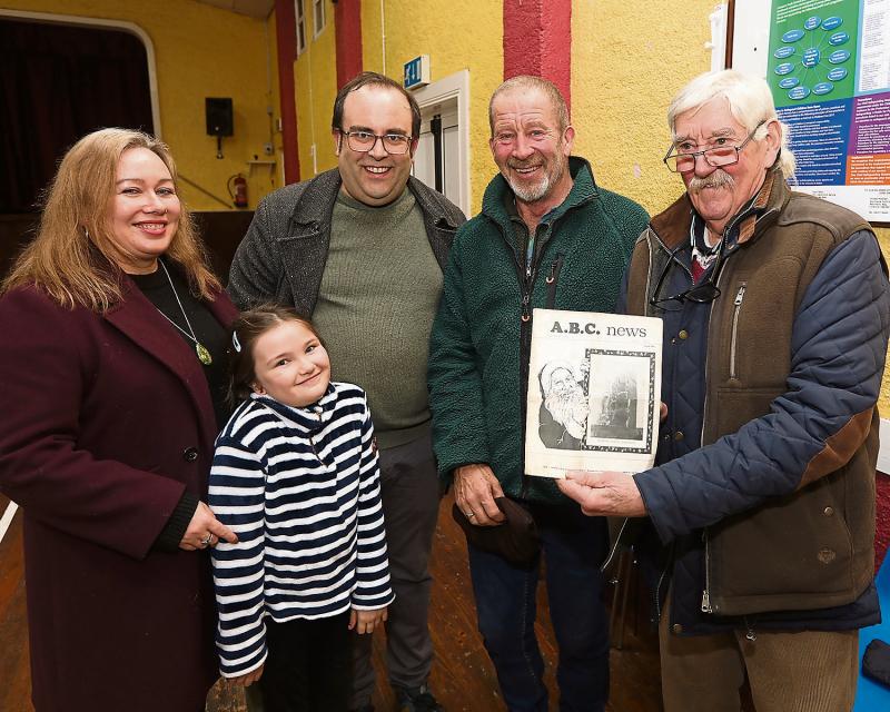 Jon Kenny gig recalled at launch of Limerick community's yearbook