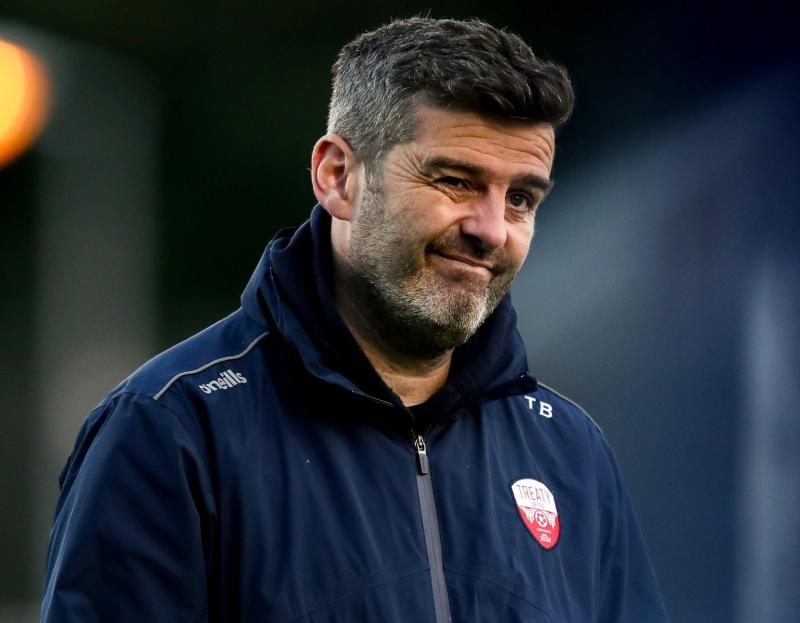 Treaty United manager Tommy Barrett: