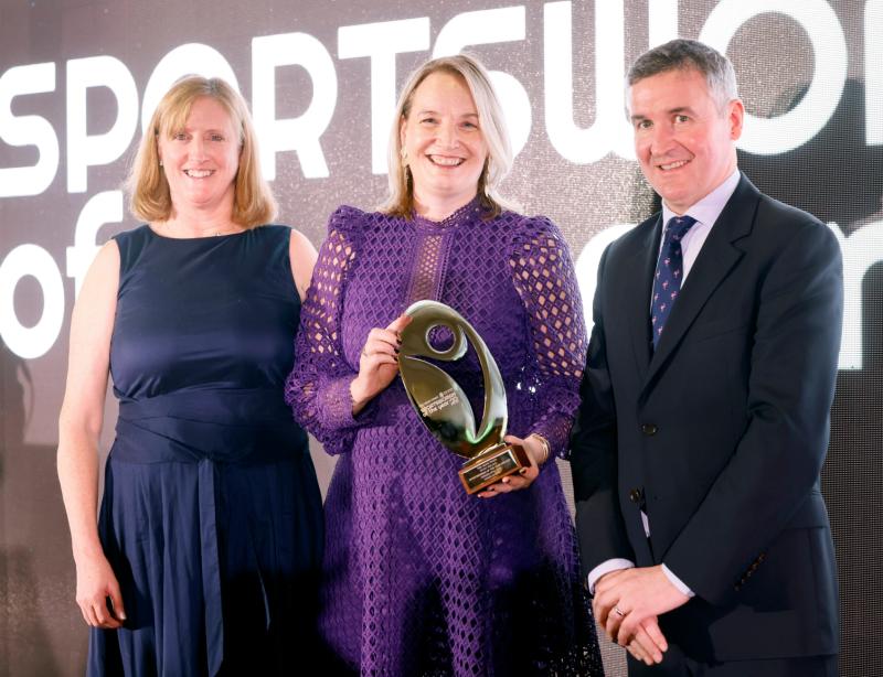 Limerick swimming star Róisín Ní Riain honoured at Sportswoman Awards