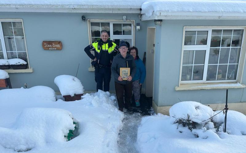 Garda and former Limerick hurler brings medication to snowed in pensioners
