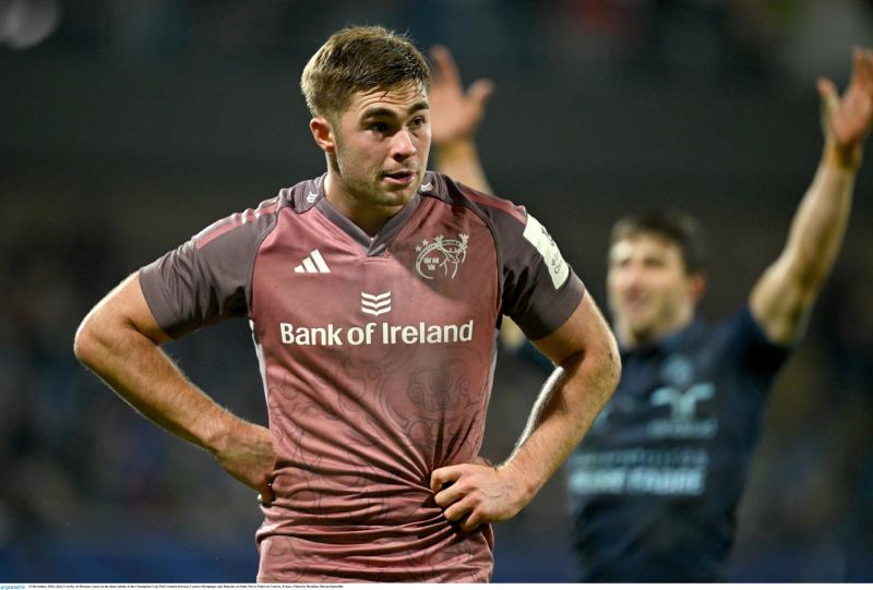 Munster Rugby make three changes as they name team to face Saracens in Champions Cup battle