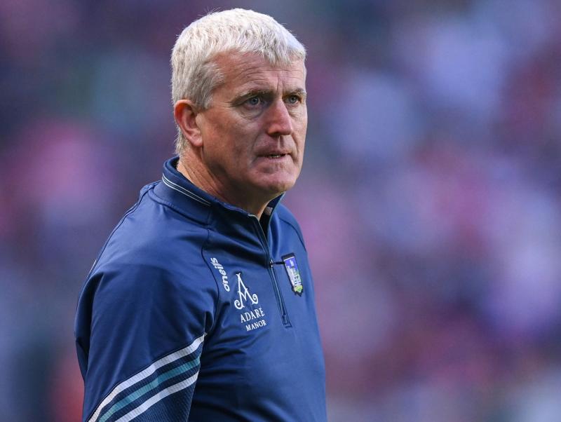 Limerick senior hurling manager John Kiely: 'It's a learning curve' for the younger players