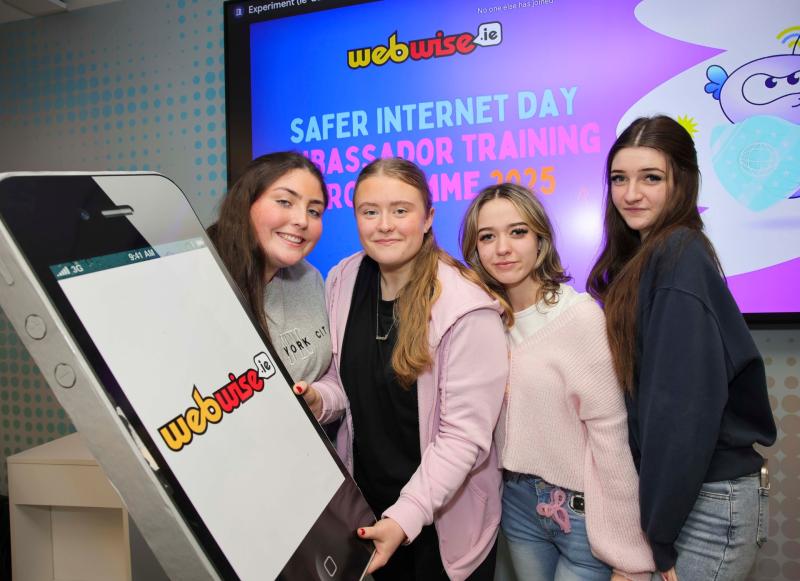 Limerick students lead the way in promoting online safety