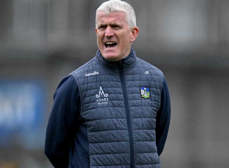 Limerick senior hurling manager John Kiely: 'We are still in a building process'