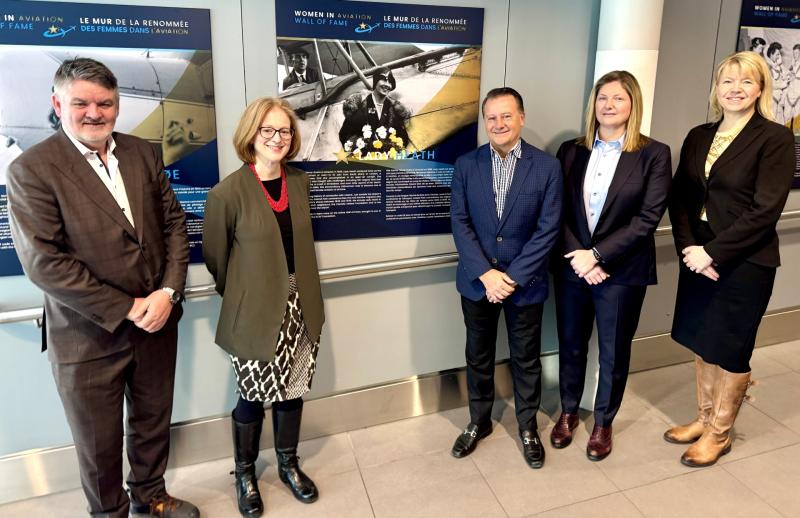 Historical Limerick-born female pilot added to an international airport's Wall of Fame
