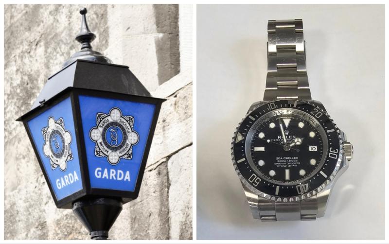 Incredibly good deed prompts garda appeal to reunite lost luxury Rolex watch with owner