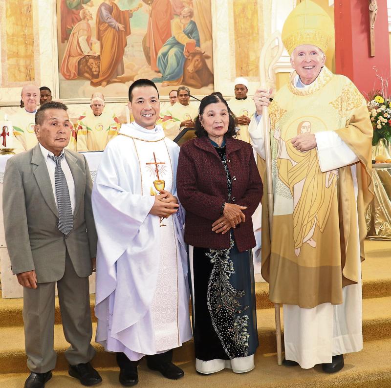 ‘Peaceful and joyful’ ceremony for new priest at Limerick church