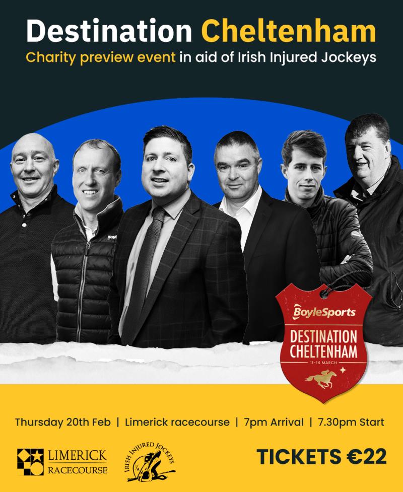 Limerick to host two Cheltenham Festival Preview Nights 
