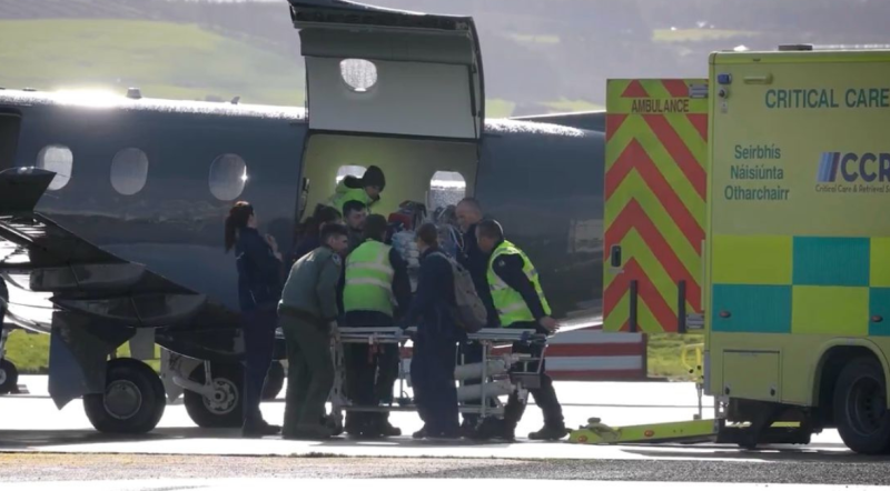 Irish Air Corps assist in transporting one-year-old to London for 'urgent' medical care