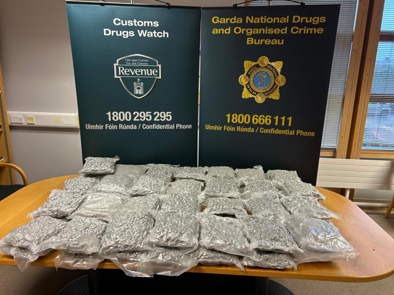Over €560,000 worth of cannabis seized as part of intelligence-led operation