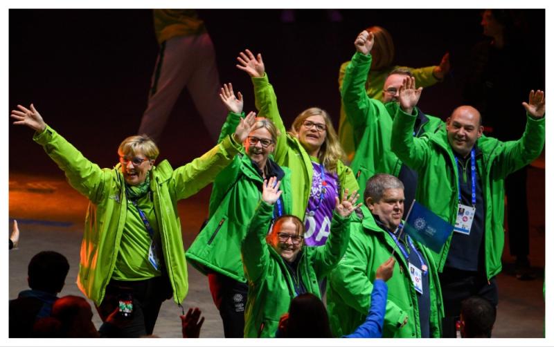 Limerick native flies the flag for Ireland at 2025 Special Olympics Opening Ceremony