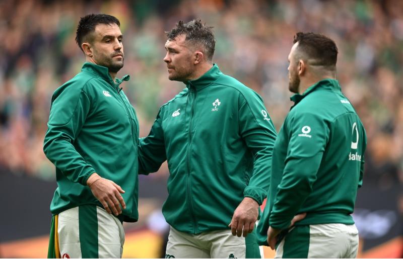 "Conor Murray, Peter O'Mahony and Cian Healy are icons of Irish rugby" - Josh van der Flier