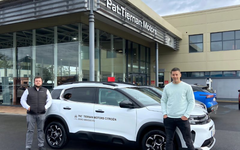 Pat Tiernan Motors joins the Citroen Family - With Limerick hurler Dan Morrissey as Brand Ambassador